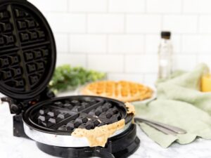 how to clean waffle maker iron