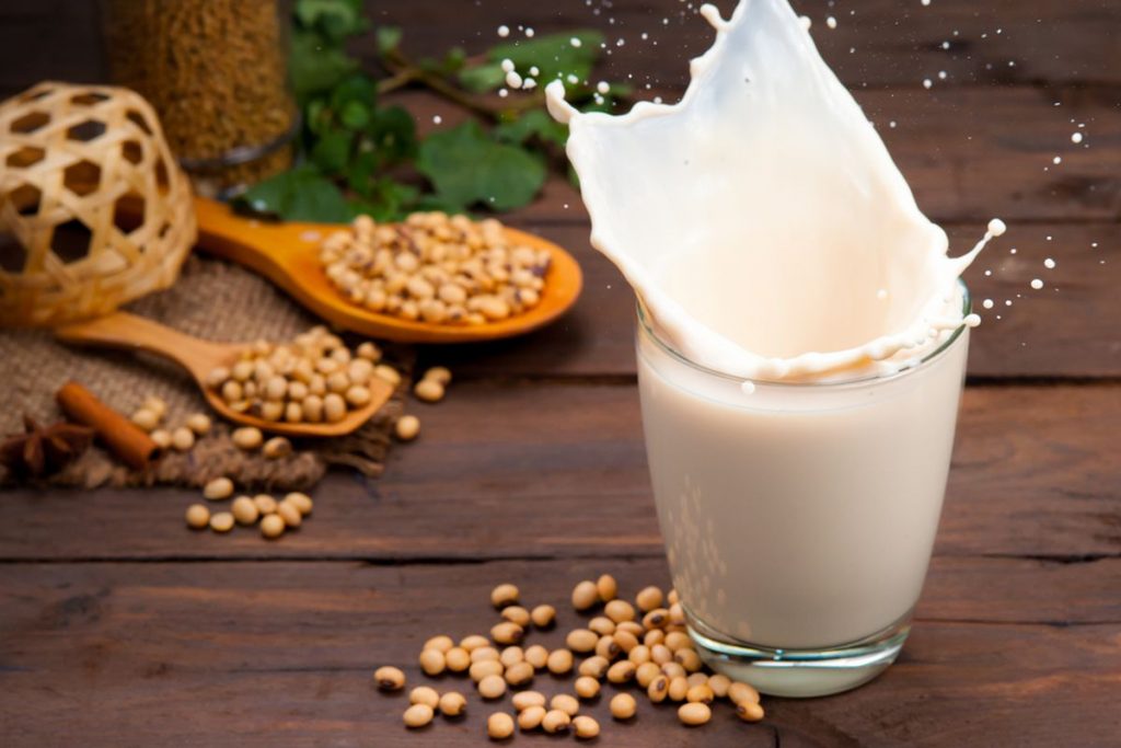 soy milk image