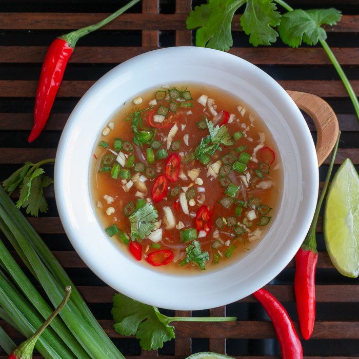 Nam prik pla native thai sauce image