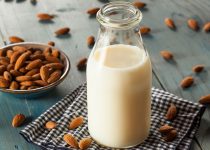 almond milk image