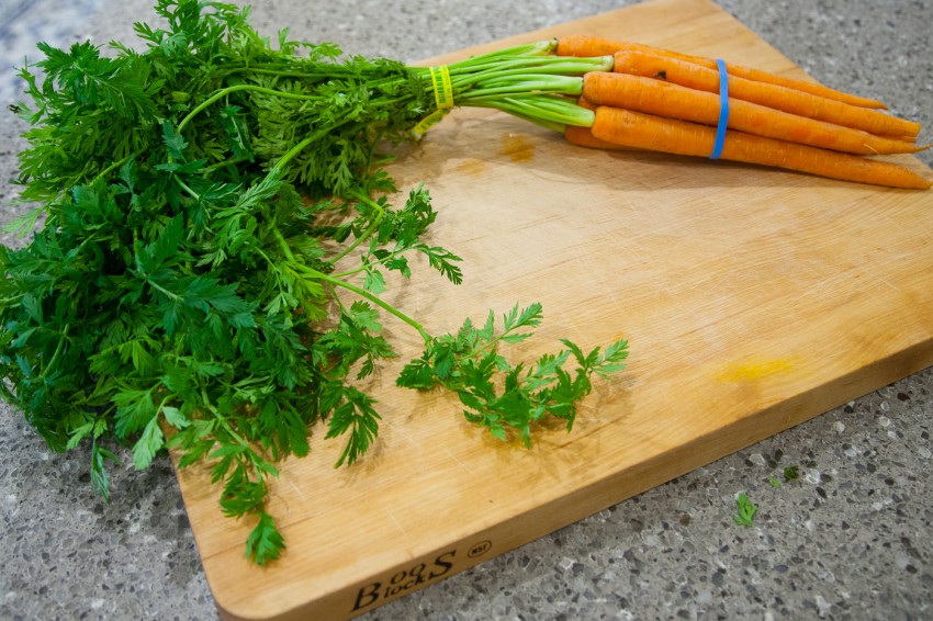 carrot greens image
