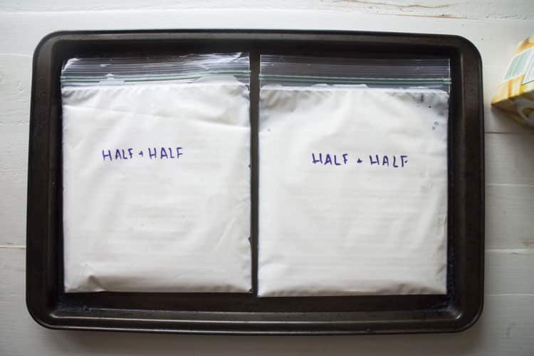How-to-Freeze-Half-and-Half-in freezer bags-cookingthursday.com