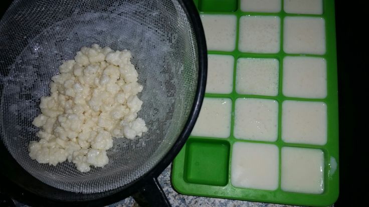 frozen kefir in ice cube tray-cookingthursday.com