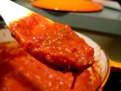 Genghis Grill Roasted Tomato Sauce Recipe-cookingthursday.com